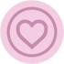 Keto Friendly Heart Icon