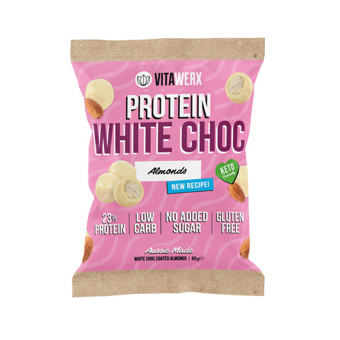 White Choc Coated Almonds(60g)