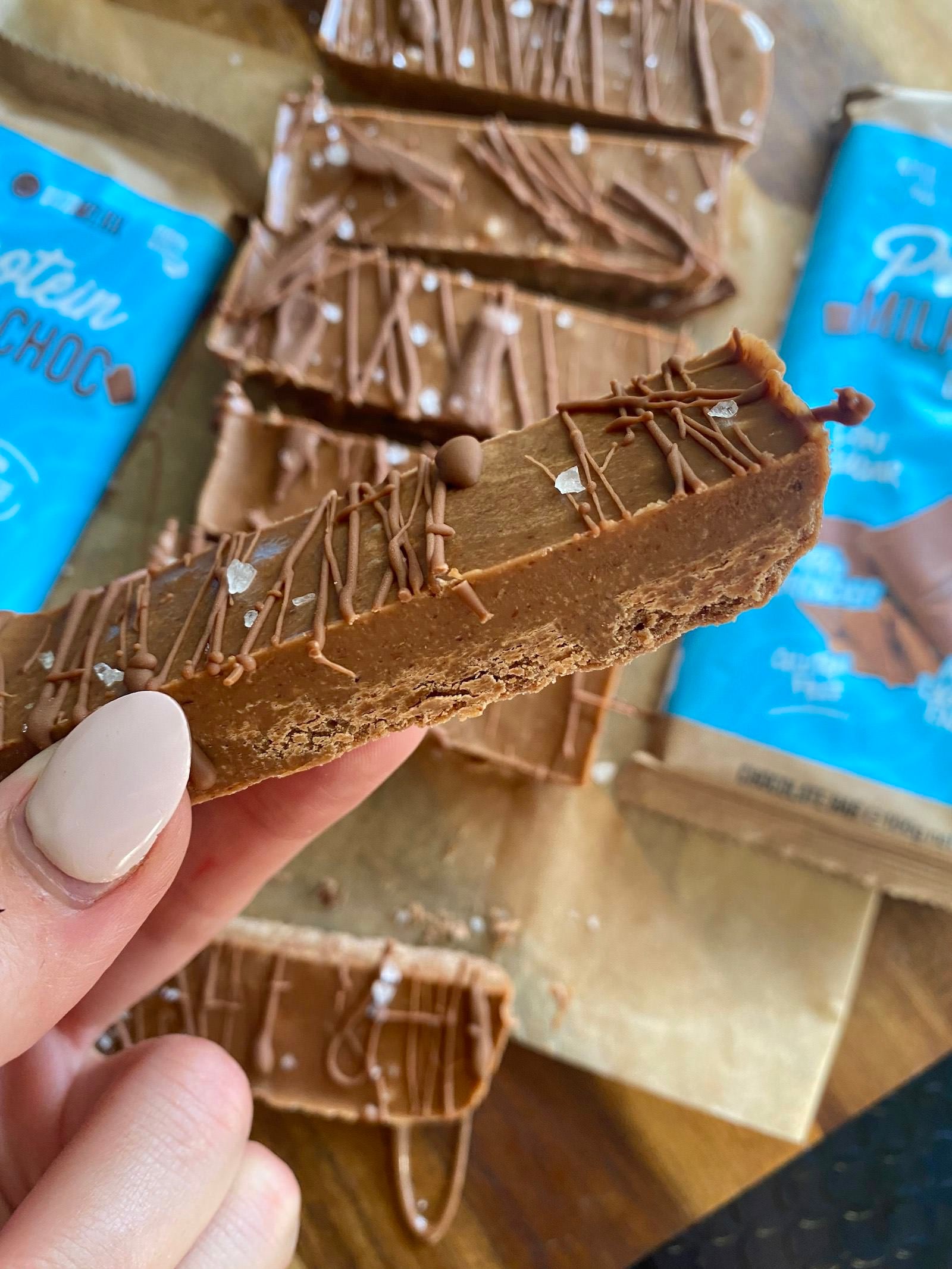 3 ingredient Almond Butter Fudge Vitawerx