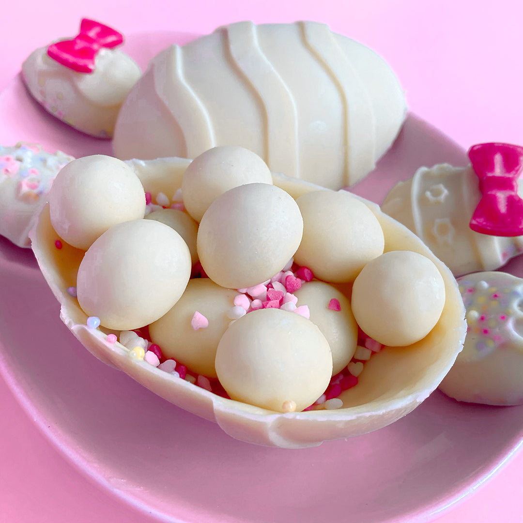 White Choc Easter Eggs