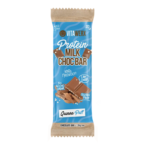 Protein Milk Choc Bar - Quinoa Puff (35g)