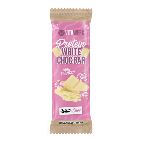 Protein White Chocolate Bar - Plain (35g)