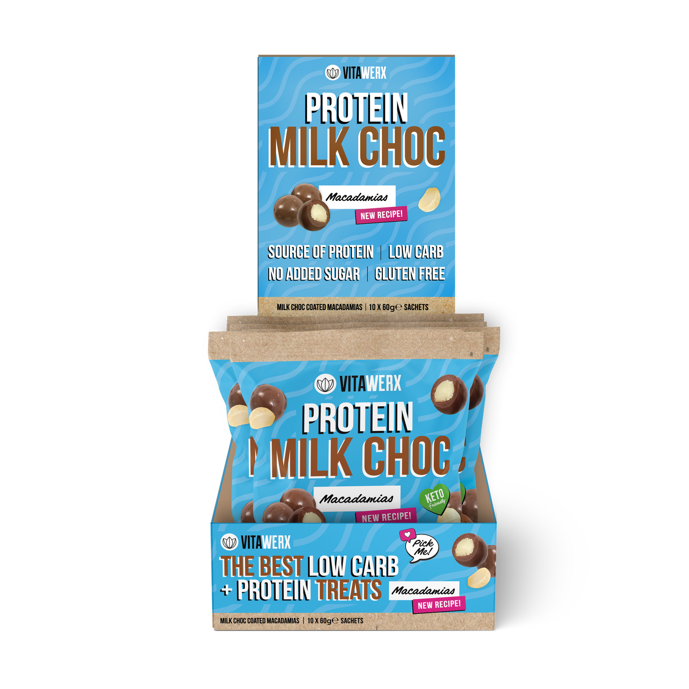 Milk Choc Coffee Beans(60g) – Vitawerx Milk Choc Coffee Beans(60g) – Vitawerx