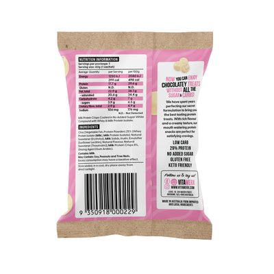 White Choc Puff'd Protein Crisps (60g)