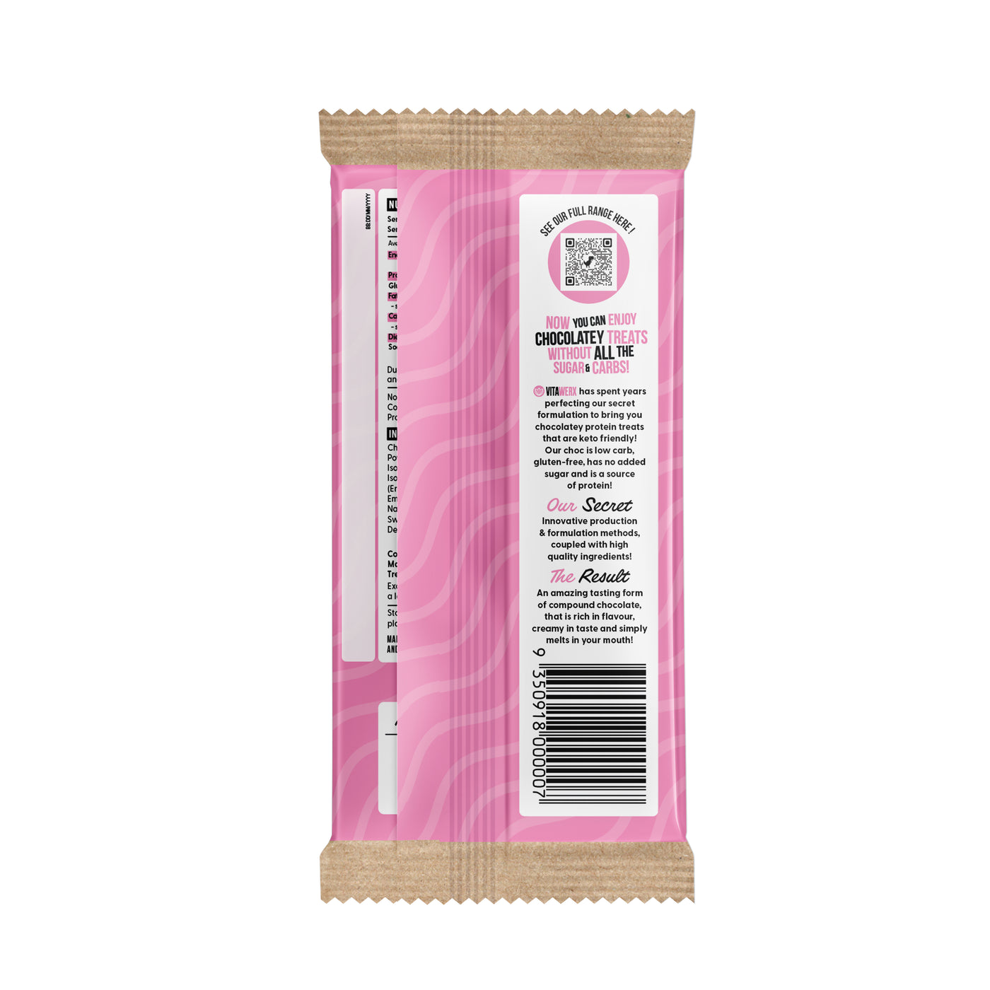 White Choc Raspberry Macadamia (100g)