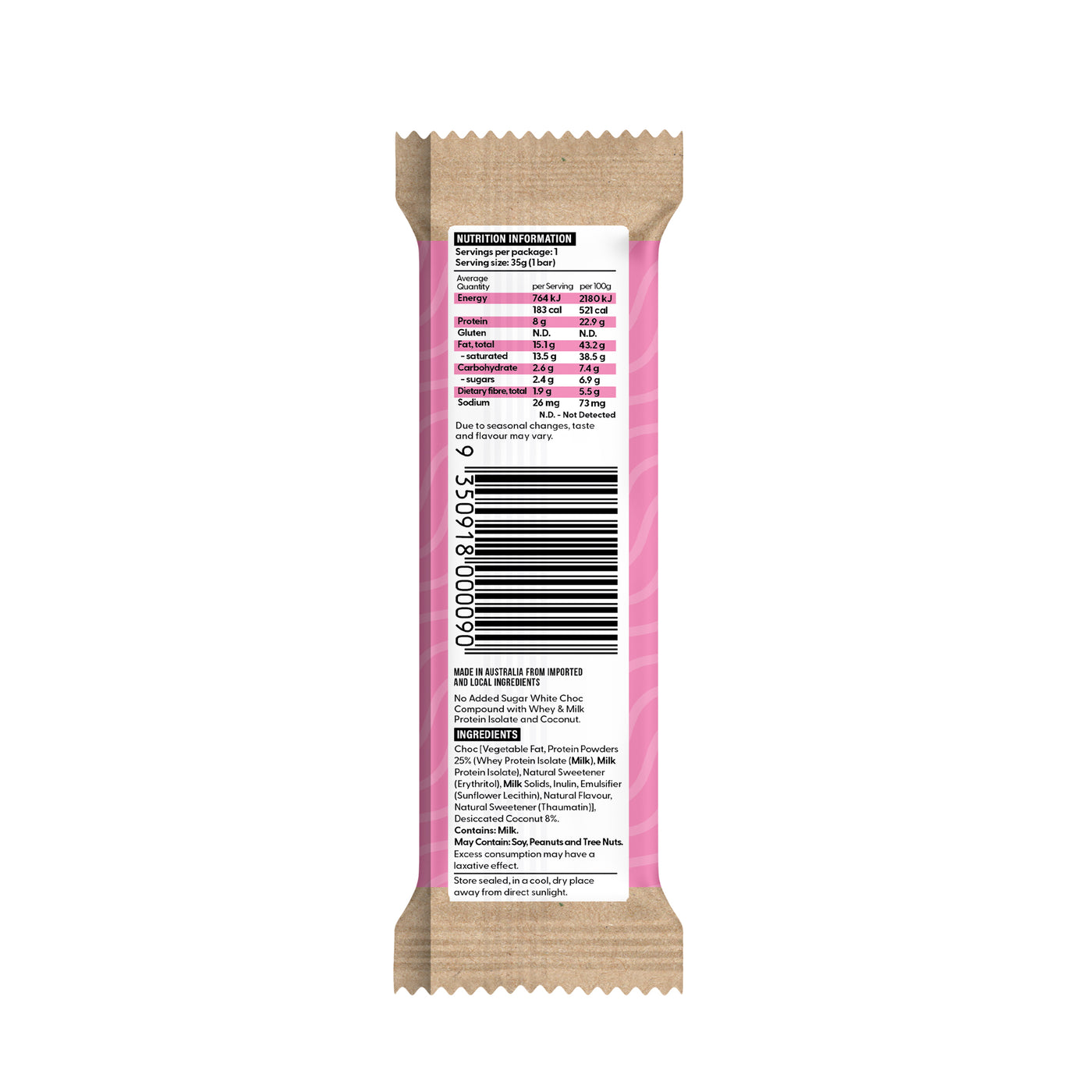White Choc Coconut Rough (35g)